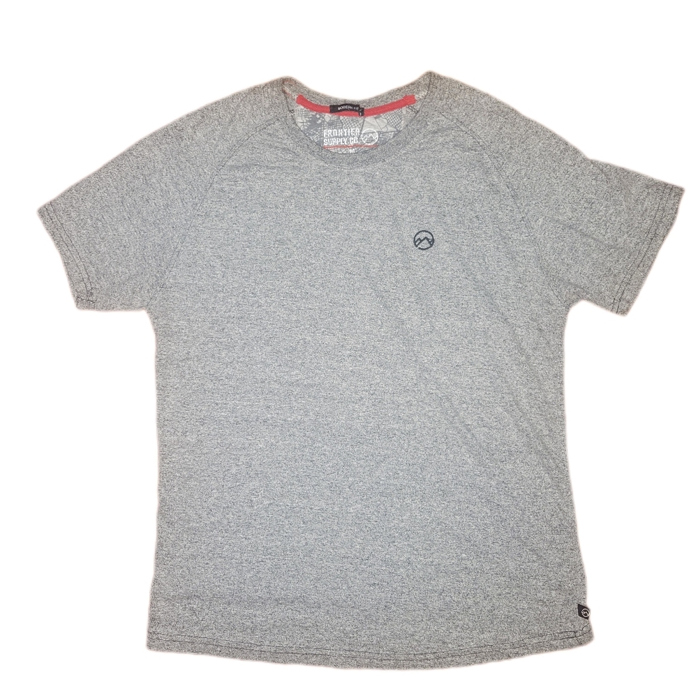Gray Marled Short Sleeve Tee Size M